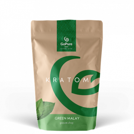 Best Green Malay Kratom in the UK and Europe. 50g stand-up pouch