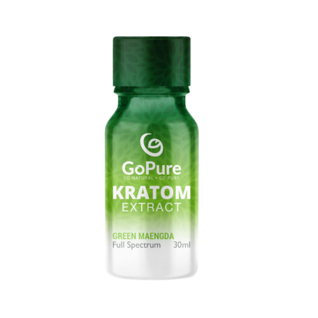 Liquid kratom tincture - potent green 30ml bottle full spectrum liquid