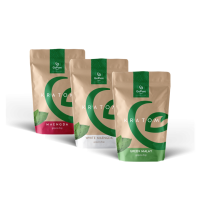 GoPure Kratom Farbpaket — Entdecke alle Farben jetzt