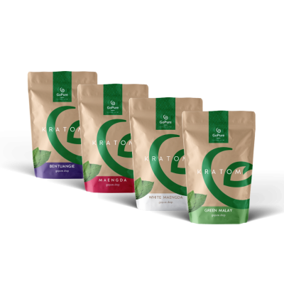 Kratom Variety Pack - Trouvez la bonne couleur de Kratom | GoPure