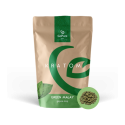GoPure Green Malay Kratom Tablets — kraft pouch with green label and tablet close-up