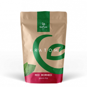 Red Borneo Kratom in US. 50g pouch by Gopure.shop